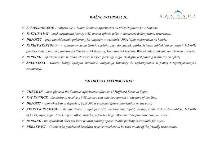 Sanhaus - Royal - 3 Minuty Od Plazy I Deptaka * Sopot